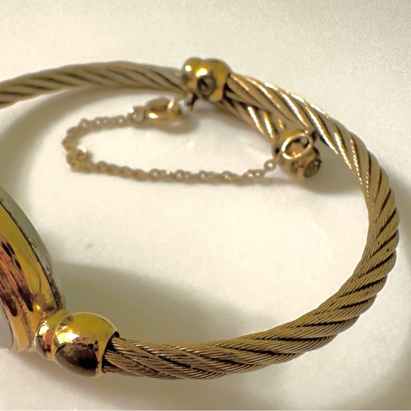 Rare~Vintage Gucci rope cable bracelet watch 2047-1L - Picture 5 of 9